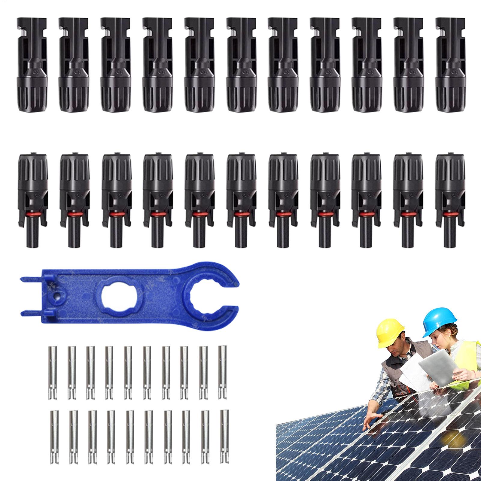 Solar Cable Mc4 Connector - 10 쌍 MC4 광전지 태양 커넥터