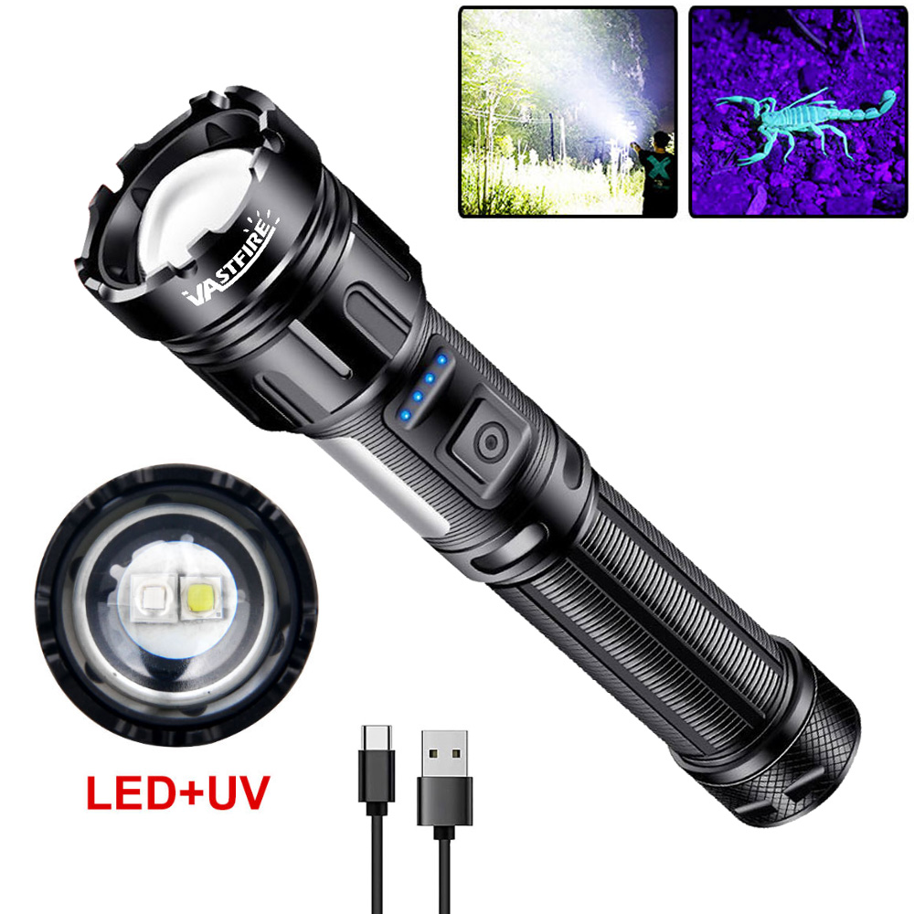 Agm Deep Cycle Battery - Type-c LED/UV 강력한 손전등 토치 매우