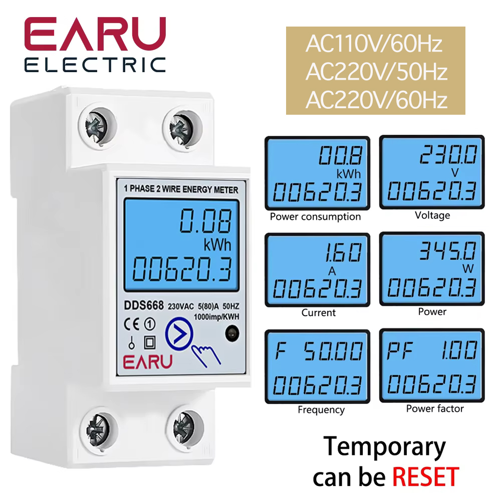 Renewable Energy Demonstration Kit - EARU AC 230V 110V 50/60Hz 단상