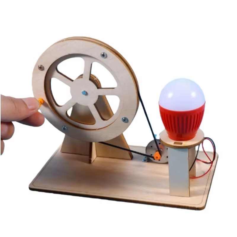 Renewable Energy Demonstration Kit - DIY 수동 발전기 과학 키트 STEAM