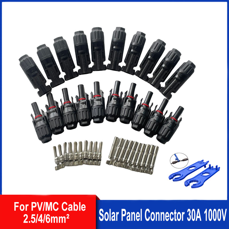 Solar Cable Mc4 Connector - 5/10 쌍 태양광 커넥터 PV 플러그