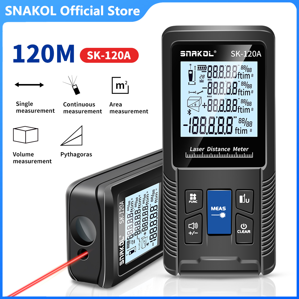 Renewable Energy Demonstration Kit - SNAKOL 거리 측정기 40m/50m/70m/100m/120m 레이저 거리