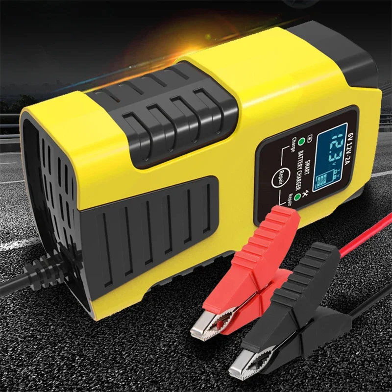 새로운 휴대용 자동 2A 6V 12V 자동차 배터리 충 - Agm Deep Cycle Battery 리뷰 및 가격