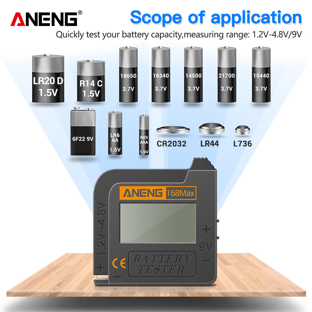 ANENG 168MAX 자가 전원 디지털 LCD 배터리 - Renewable Energy Demonstration Kit 리뷰 및 가격