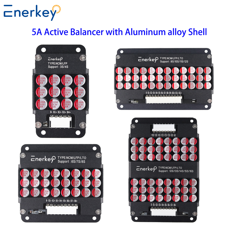 에너키 5A 액티브 밸런서 (알루미늄 쉘) 4S 6S  - Battery Equalizer Balancer 리뷰 및 가격