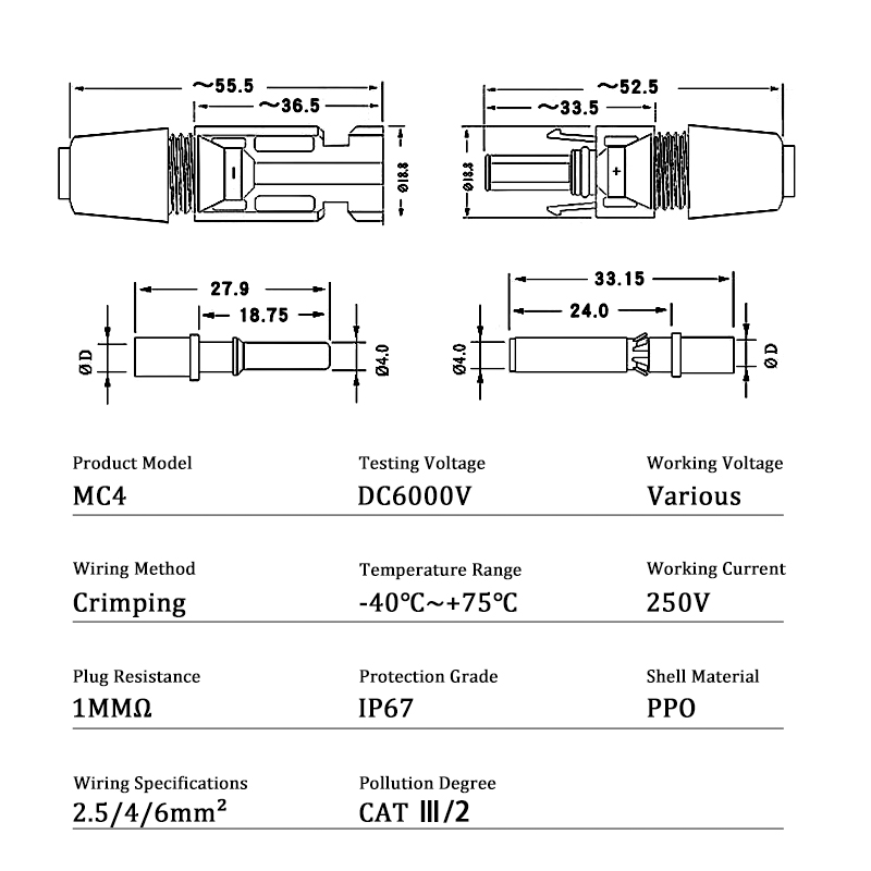 10/20/50/100/300/400PCS 태양광 커넥 - Solar Cable Mc4 Connector 리뷰 및 가격