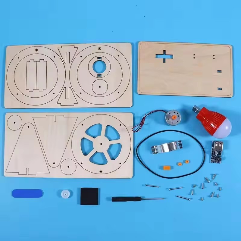DIY 수동 발전기 과학 키트 STEAM 나무 재질 물 - Renewable Energy Demonstration Kit 리뷰 및 가격