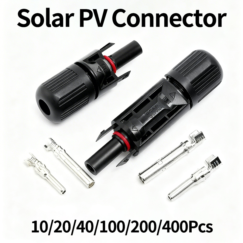 10/20/40/100/200/400Pcs 태양광 PV - Solar Cable Mc4 Connector 리뷰 및 가격